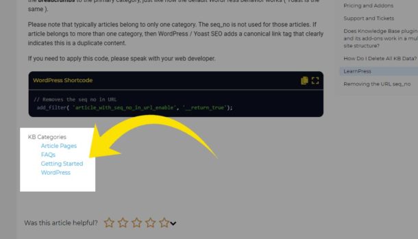 Widgets - Echo Knowledge Base